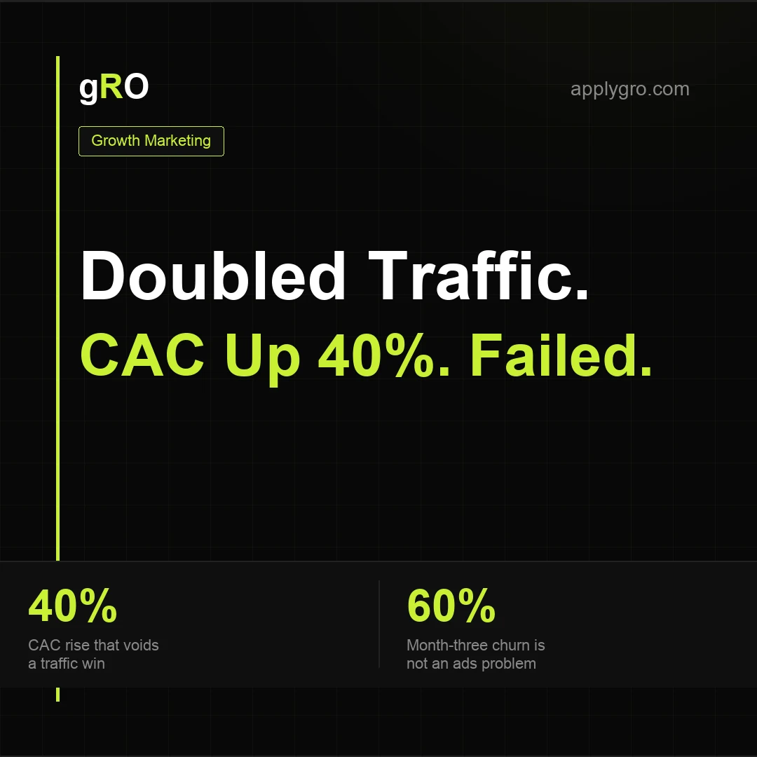 Growth Marketing, Defined by Someone Who Owns the Number